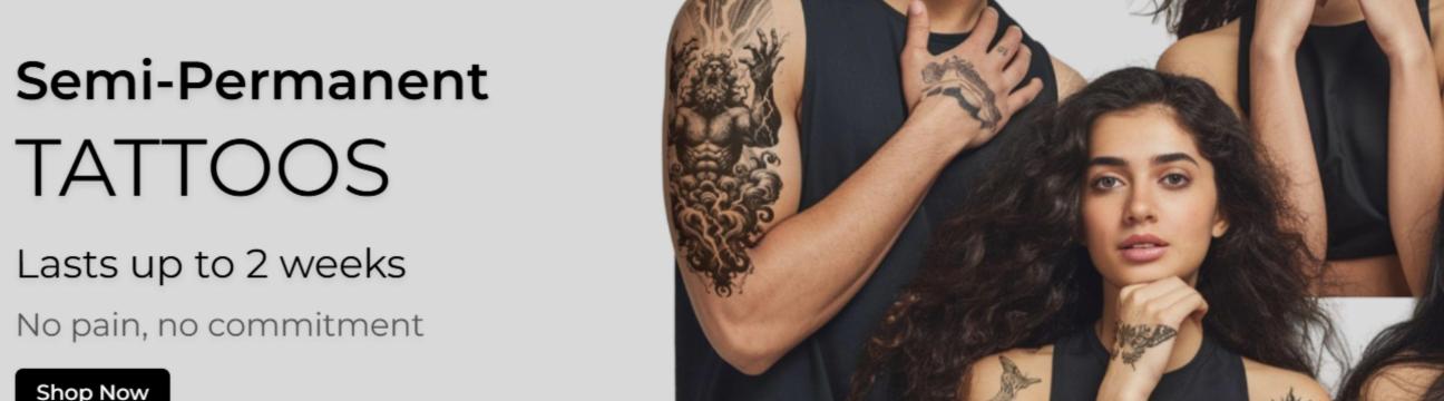 Inkbolt Semi Permanent Tattoos